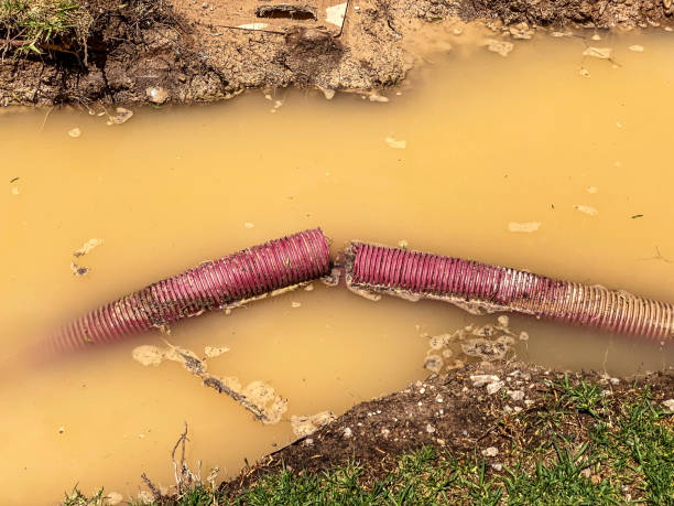 Water damage restoration process in OK